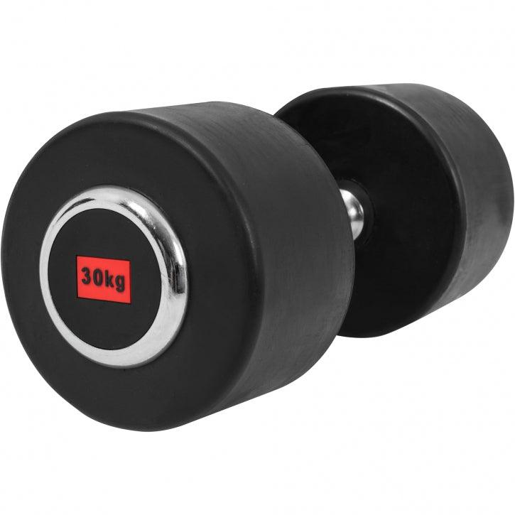Mancuerna fija de Goma 2,5 - 50 kg - Gorilla Sports ES
