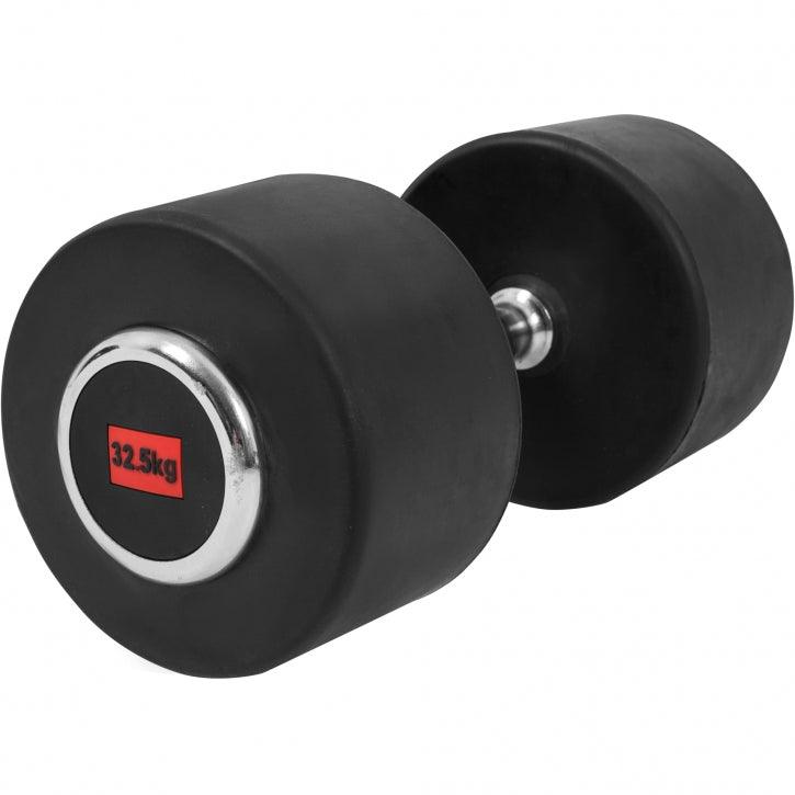 Mancuerna fija de Goma 2,5 - 50 kg - Gorilla Sports ES