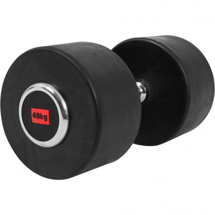 Mancuerna fija de Goma 2,5 - 50 kg - Gorilla Sports ES