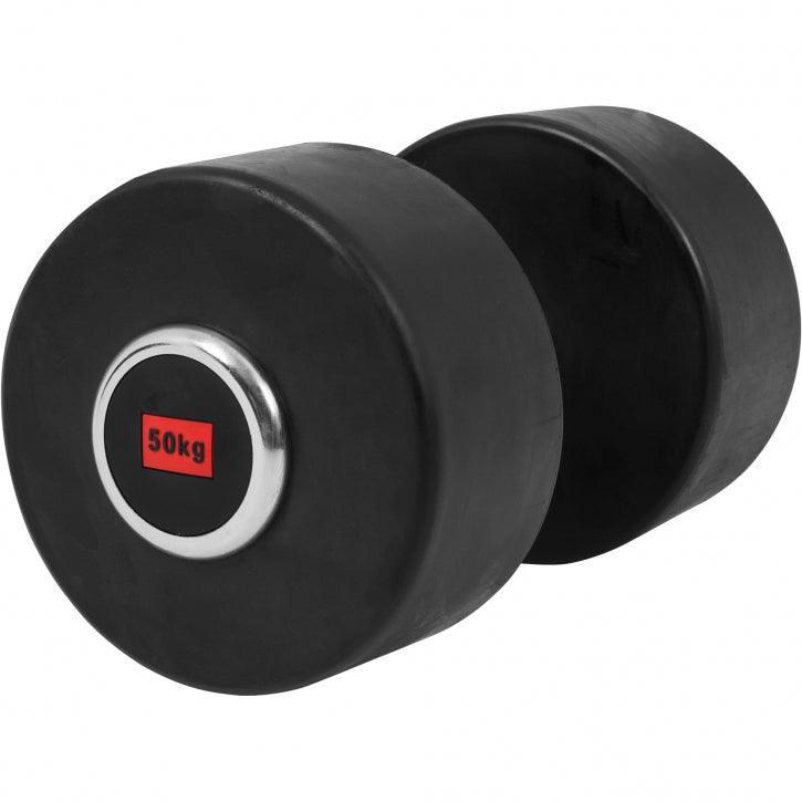 Mancuerna fija de Goma 2,5 - 50 kg - Gorilla Sports ES