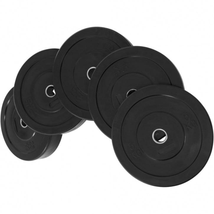 Disco de Pesas Olímpico de Goma 5 - 25 kg - Gorilla Sports ES