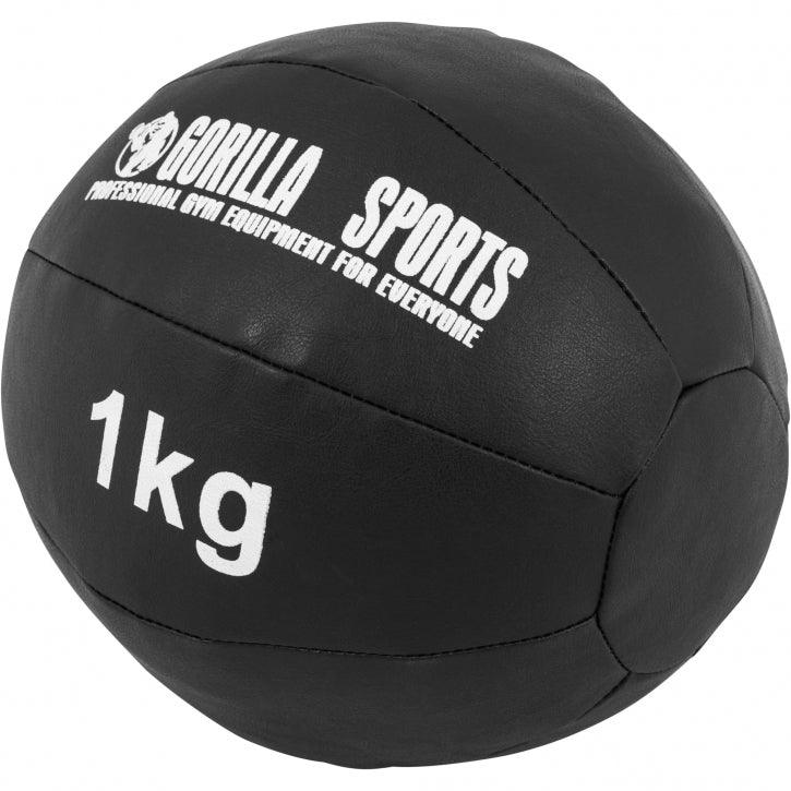 Balón Medicinal de Cuero 1 - 10 kg - Gorilla Sports ES