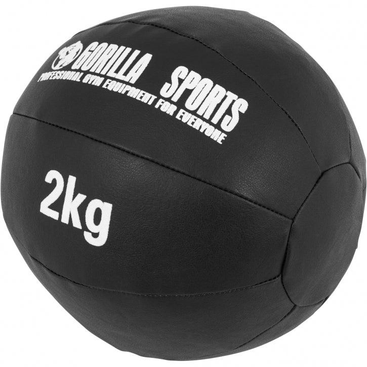 Balón Medicinal de Cuero 1 - 10 kg - Gorilla Sports ES