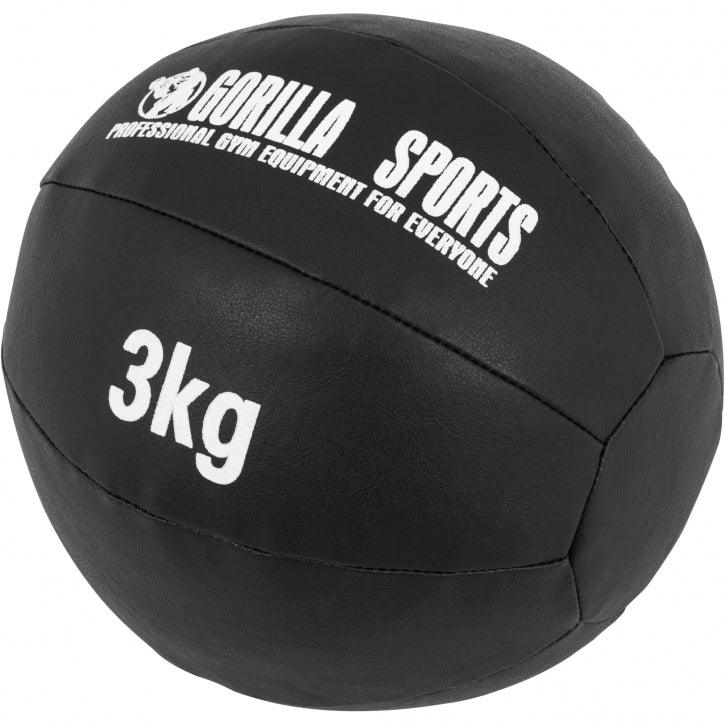 Balón Medicinal de Cuero 1 - 10 kg - Gorilla Sports ES