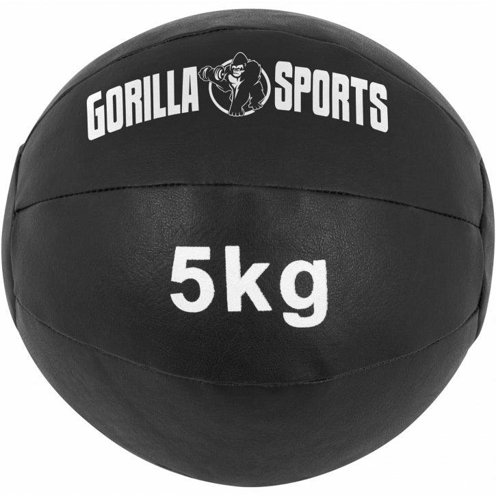 Balón Medicinal de Cuero 1 - 10 kg - Gorilla Sports ES