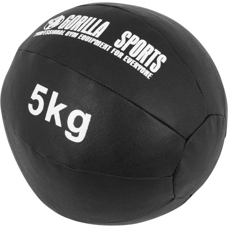 Balón Medicinal de Cuero 1 - 10 kg - Gorilla Sports ES