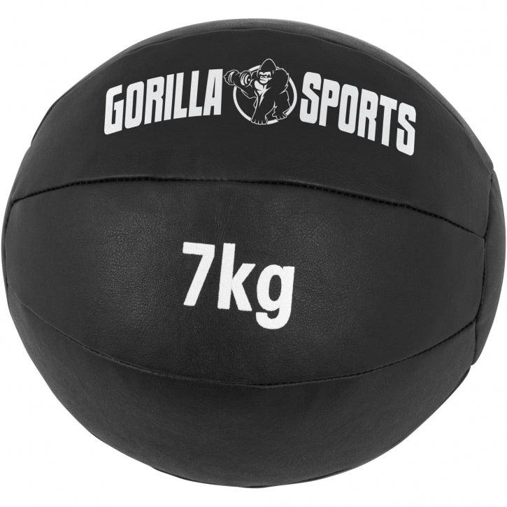 Balón Medicinal de Cuero 1 - 10 kg - Gorilla Sports ES