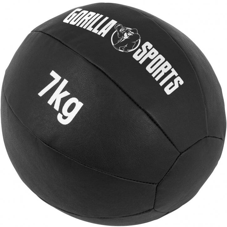 Balón Medicinal de Cuero 1 - 10 kg - Gorilla Sports ES