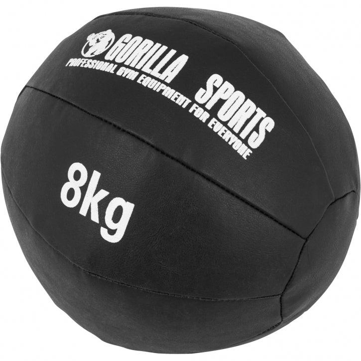Balón Medicinal de Cuero 1 - 10 kg - Gorilla Sports ES