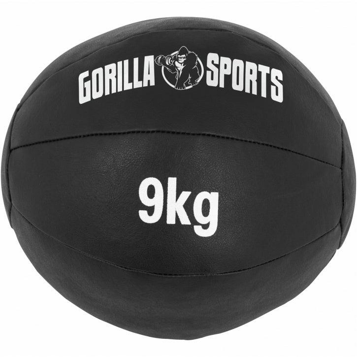 Balón Medicinal de Cuero 1 - 10 kg - Gorilla Sports ES