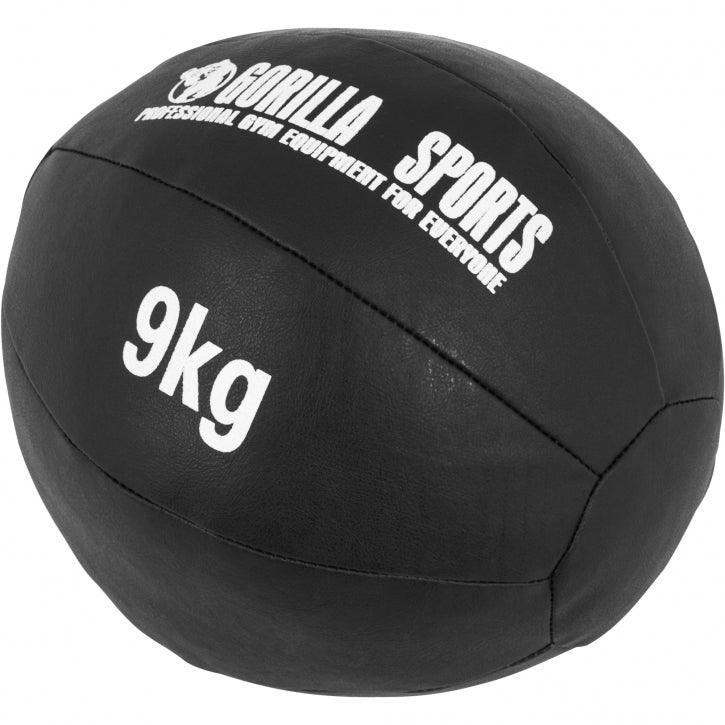 Balón Medicinal de Cuero 1 - 10 kg - Gorilla Sports ES