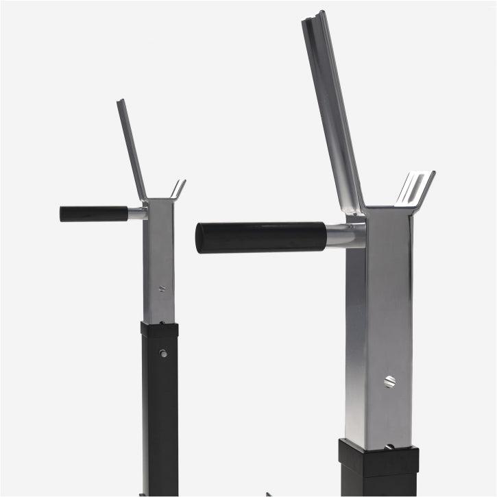 Soporte de Barra Ajustable para Sentadillas - Gorilla Sports ES