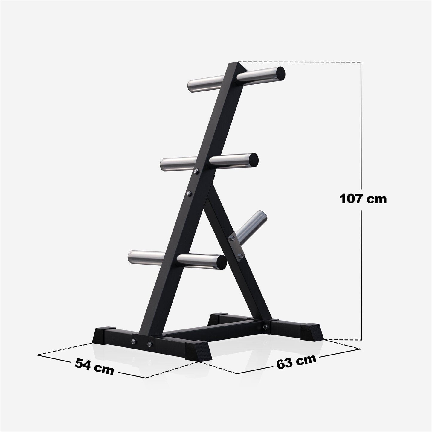Soporte para Discos de Pesas Olímpicos - Gorilla Sports ES