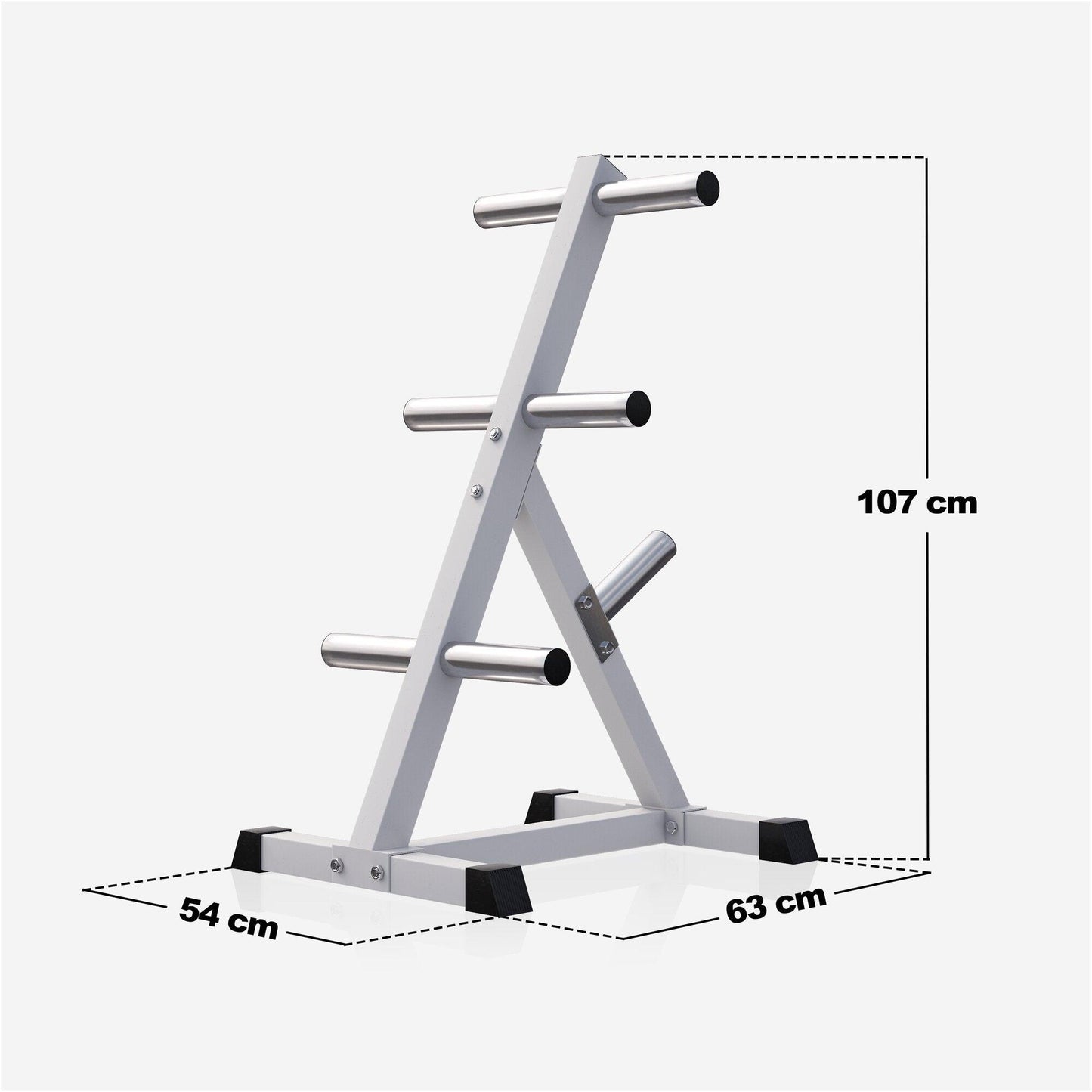 Soporte para Discos de Pesas Olímpicos - Gorilla Sports ES