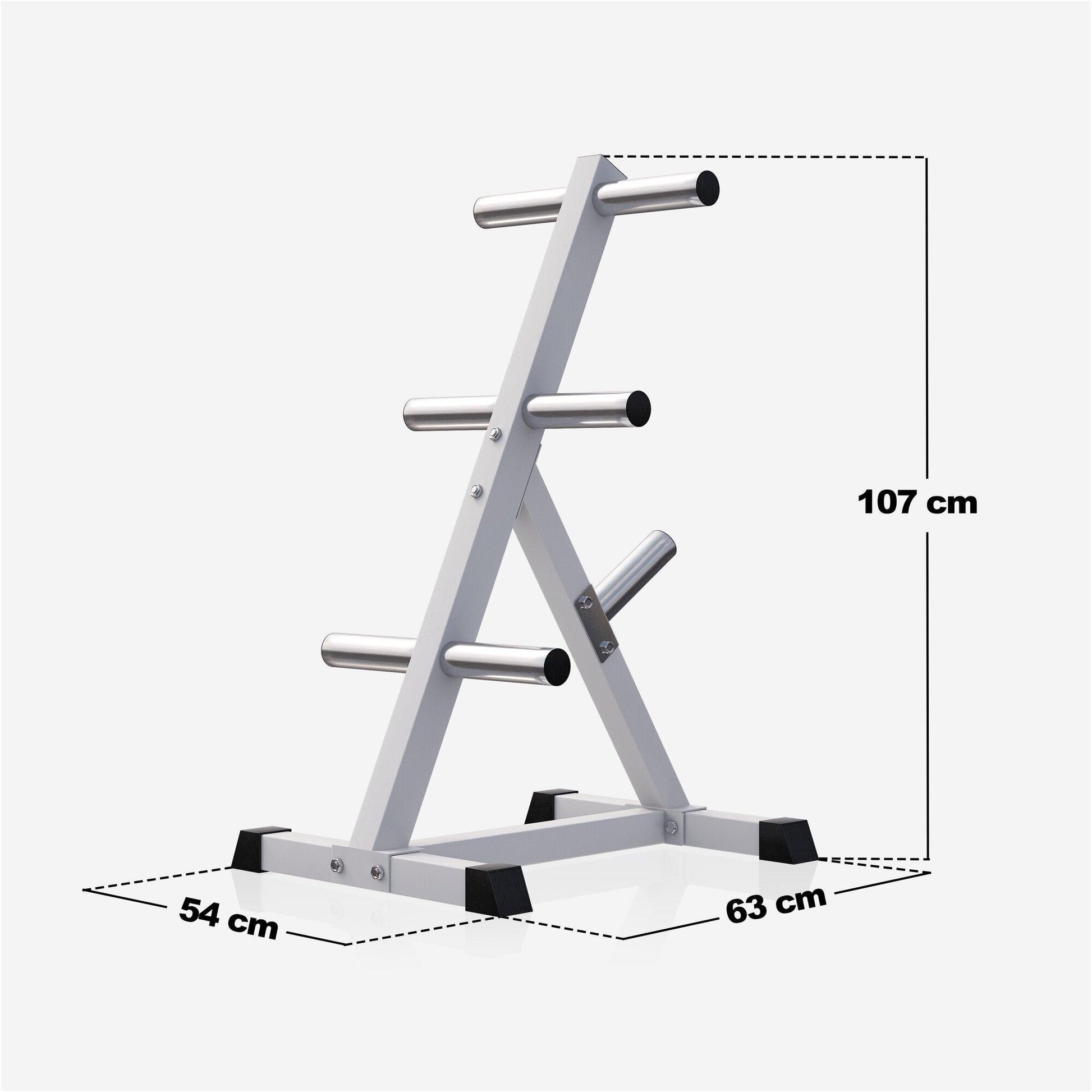 Soporte para Discos de Pesas Olímpicos - Gorilla Sports ES