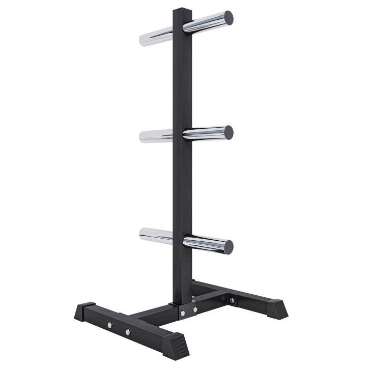 Soporte para Discos de Pesas Olímpicos con 6 postes - Gorilla Sports ES