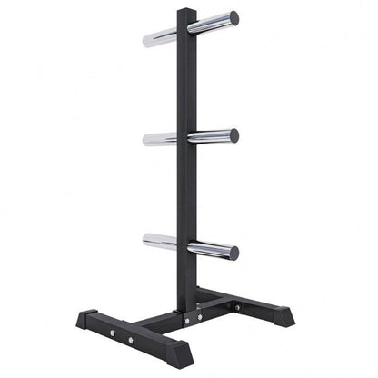 Soporte para Discos de Pesas Olímpicos con 6 postes - Gorilla Sports ES
