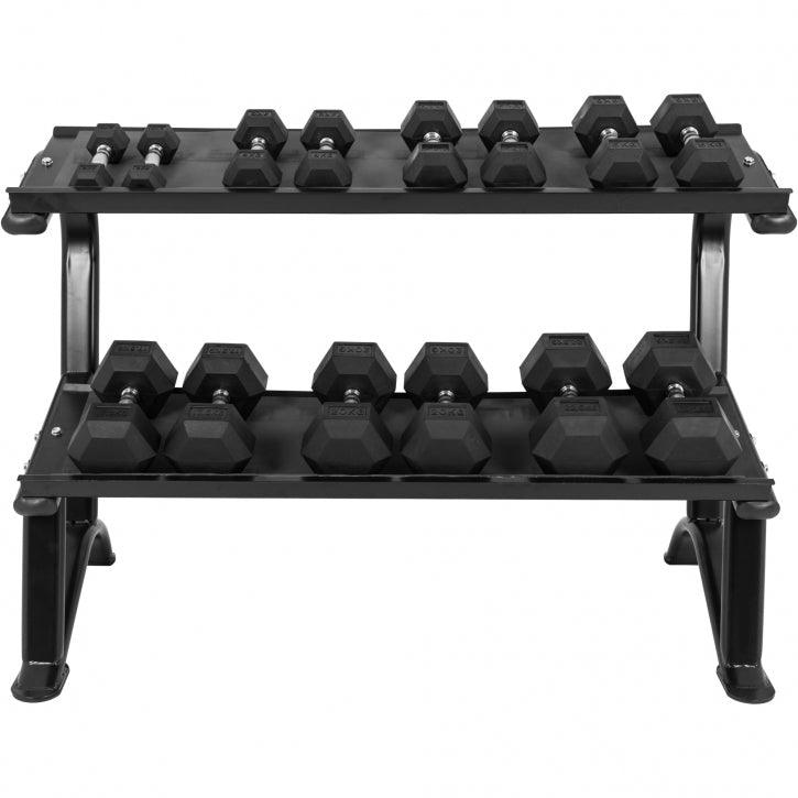 Soporte para Mancuernas Hexagonales - Gorilla Sports ES