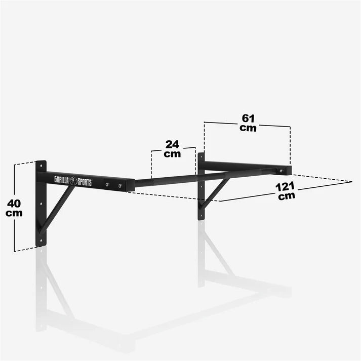 Barra de Dominadas y Kipping para Pared