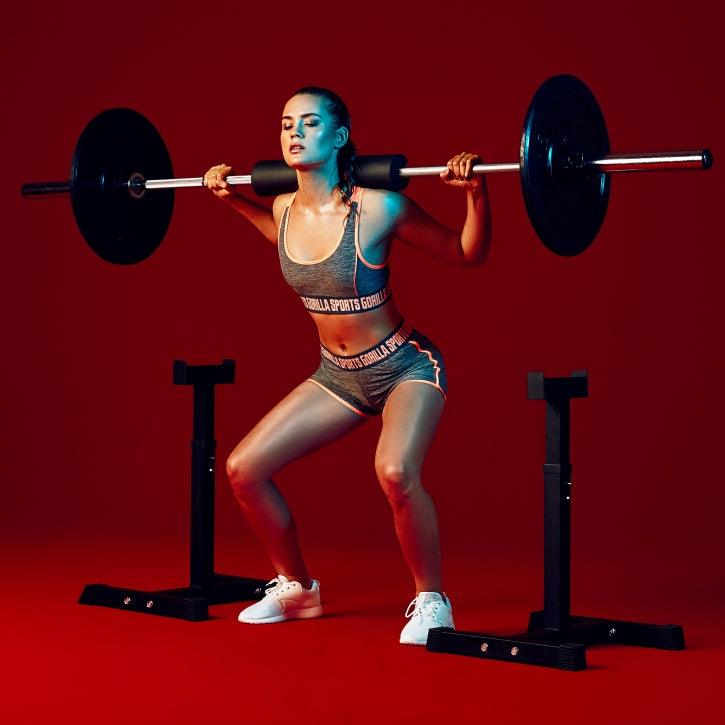 Soporte de Pesas Negro - Gorilla Sports ES
