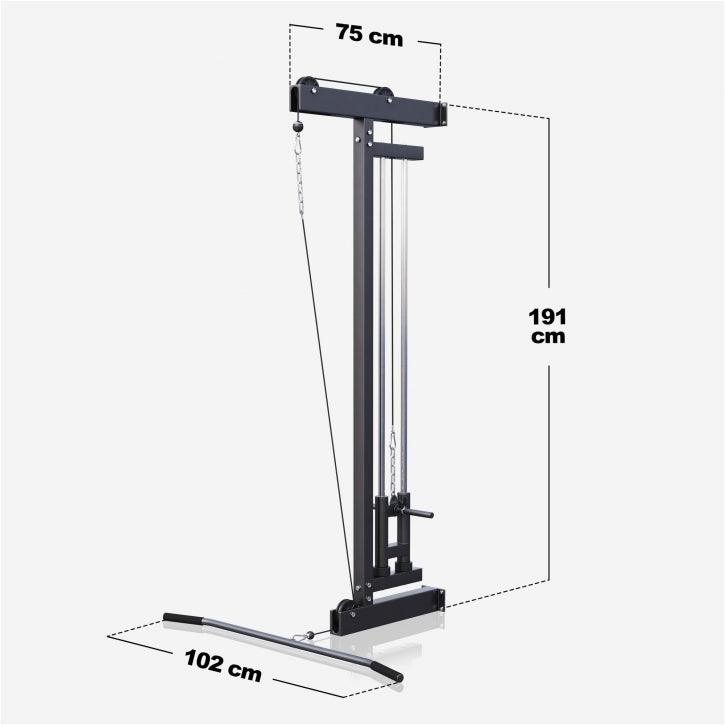 Torre de Polea para Montaje en Pared - Gorilla Sports ES