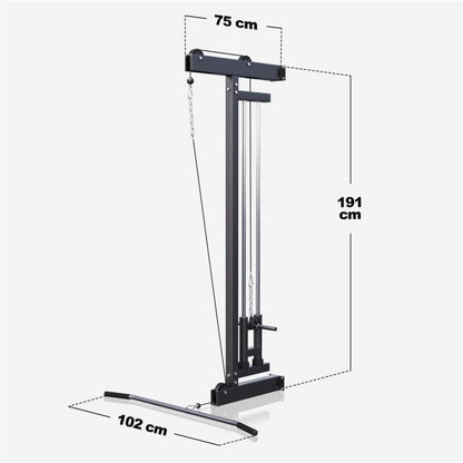 Torre de Polea para Montaje en Pared - Gorilla Sports ES