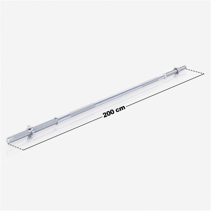 Barra de Pesas 200 cm - Gorilla Sports ES