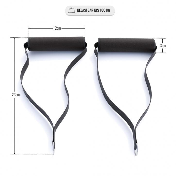 Set de Asas de Tracción Acolchadas - Gorilla Sports ES