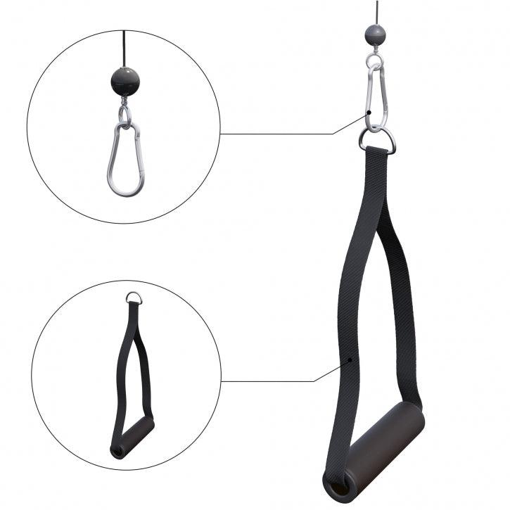 Set de Asas de Tracción Acolchadas - Gorilla Sports ES
