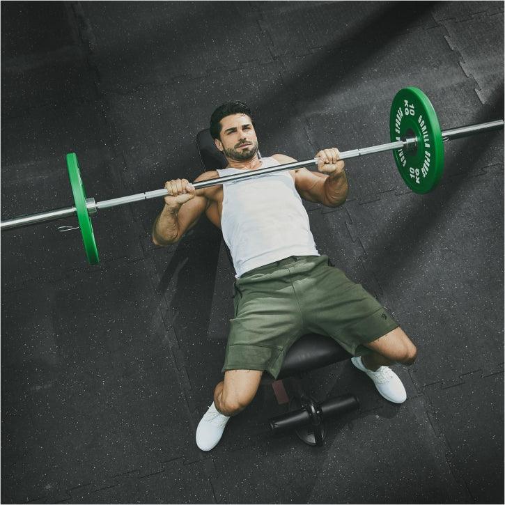 Disco de Pesas Olímpico con Revesitmiento de Goma 5 - 25 kg - Gorilla Sports ES