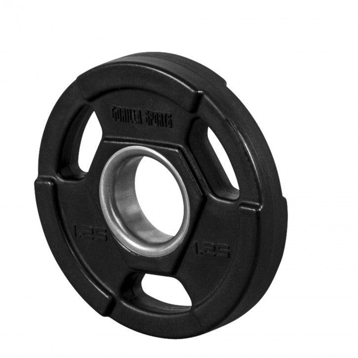 Disco de Pesas Olímpico de Plástico con Triple Agarre 1,25 - 25 kg - Gorilla Sports ES