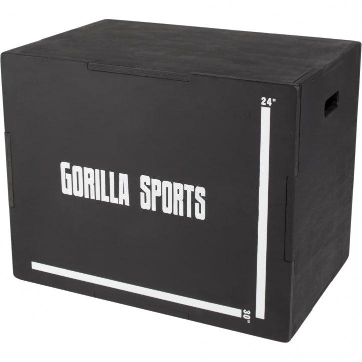 Cajón de Salto Pliométrico de Madera - Gorilla Sports ES