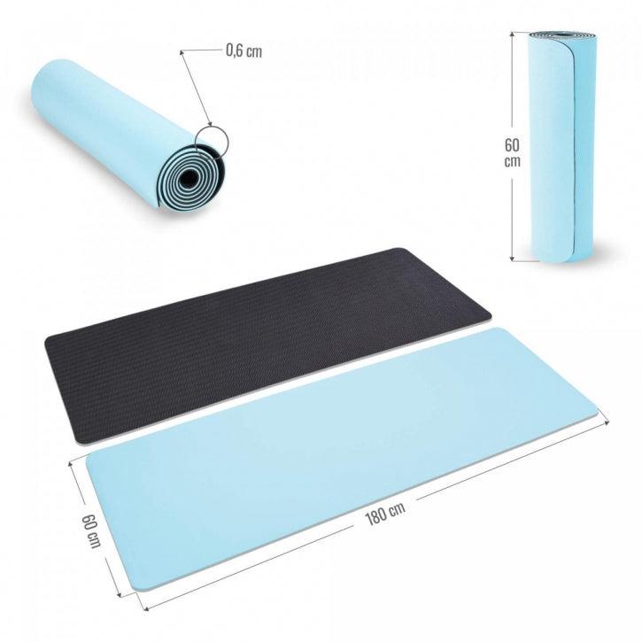 Esterilla de Yoga bicolor - 60 cm - Gorilla Sports ES