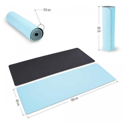 Esterilla de Yoga bicolor - 60 cm - Gorilla Sports ES