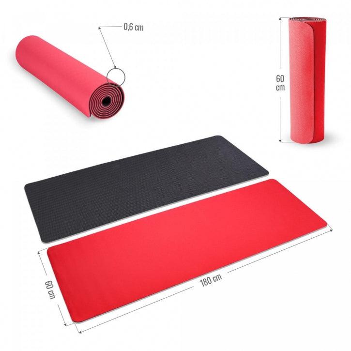 Esterilla de Yoga bicolor - 60 cm - Gorilla Sports ES
