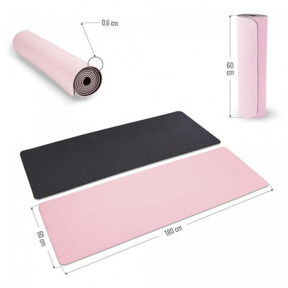 Esterilla de Yoga bicolor - 60 cm - Gorilla Sports ES