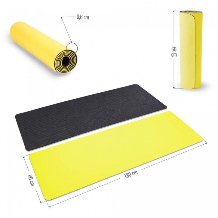 Esterilla de Yoga bicolor - 60 cm - Gorilla Sports ES