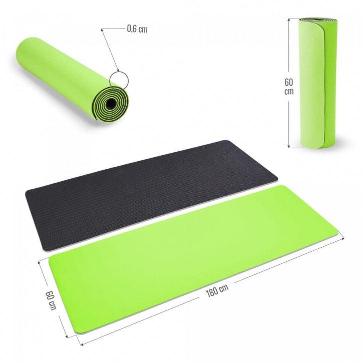Esterilla de Yoga bicolor - 60 cm - Gorilla Sports ES