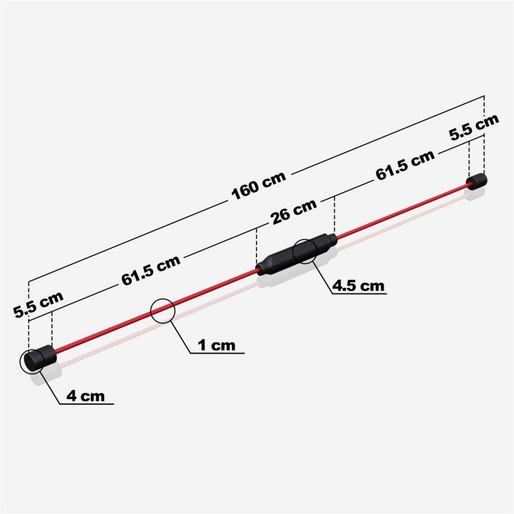 Swing Bar Pilates 160 cm - Gorilla Sports ES