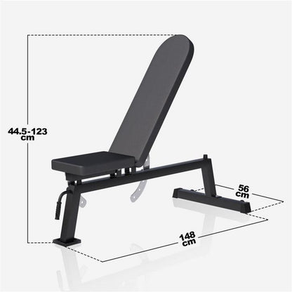 Banco de Musculación Profesional Ajustable - Gorilla Sports ES