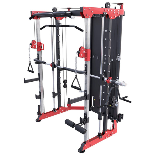Smith Machine Máquina Multifunción con Pesas inlcluidas - Gorilla Sports ES
