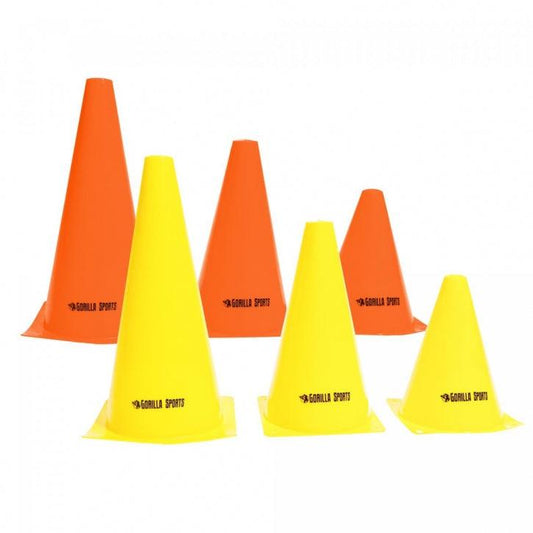 Set de 10 Conos 17 - 30 cm - Gorilla Sports ES