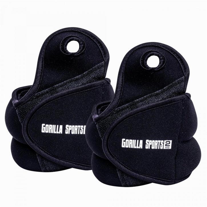 Pesas de Muñeca y Tobillo Acolchadas 1 - 4 kg - Gorilla Sports ES
