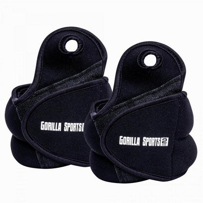 Pesas de Muñeca y Tobillo Acolchadas 1 - 4 kg - Gorilla Sports ES