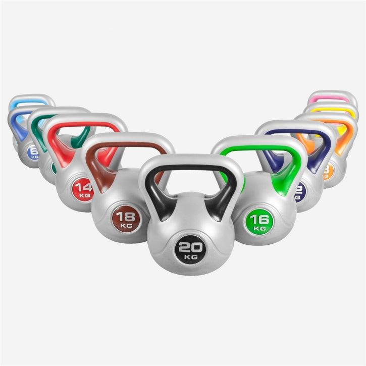 Kettlebell Stylish de Plástico 2 - 20 kg - Gorilla Sports ES