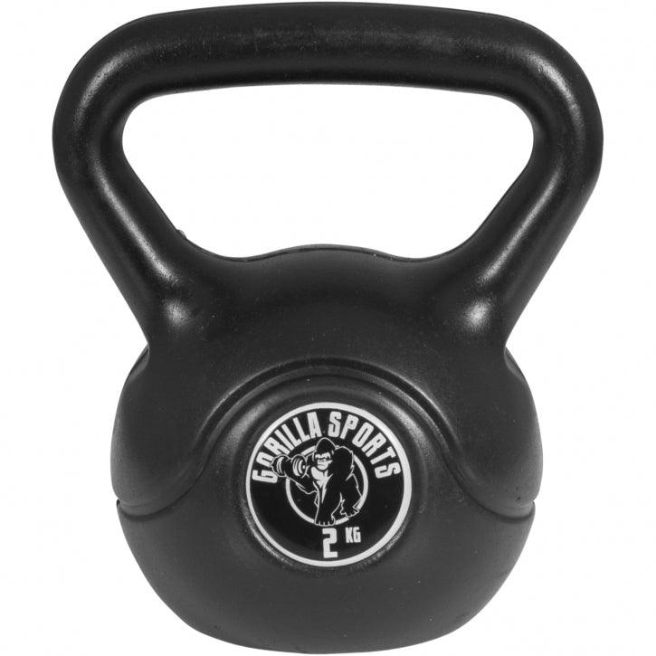 Kettlebell de Plástico 2 kg - 20 kg - Gorilla Sports ES