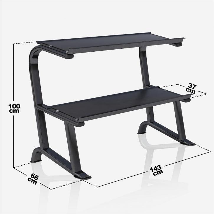 Mancuerna Hexagonal 2 - 50 kg - Gorilla Sports ES