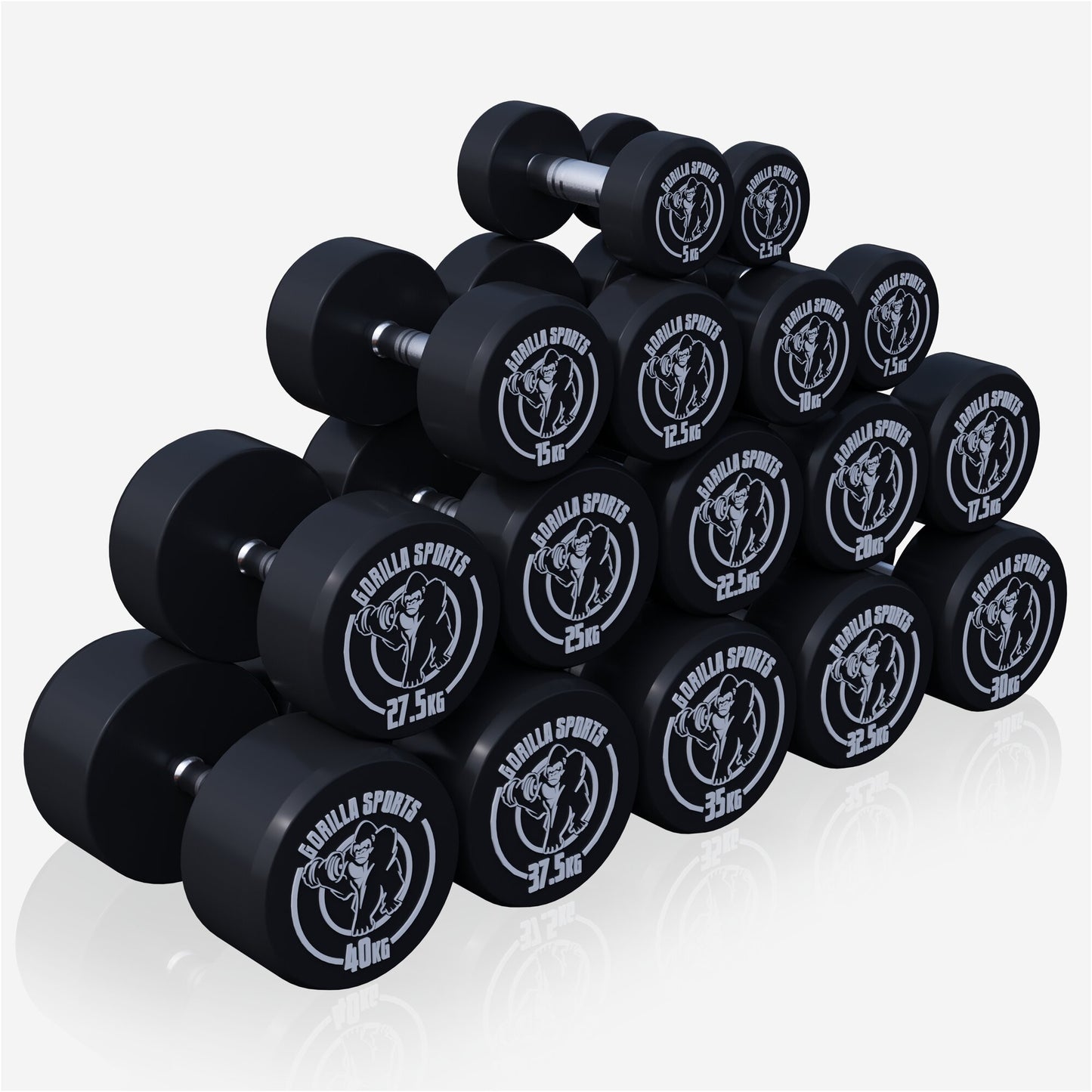 Mancuerna compacta 2,5 - 40 kg