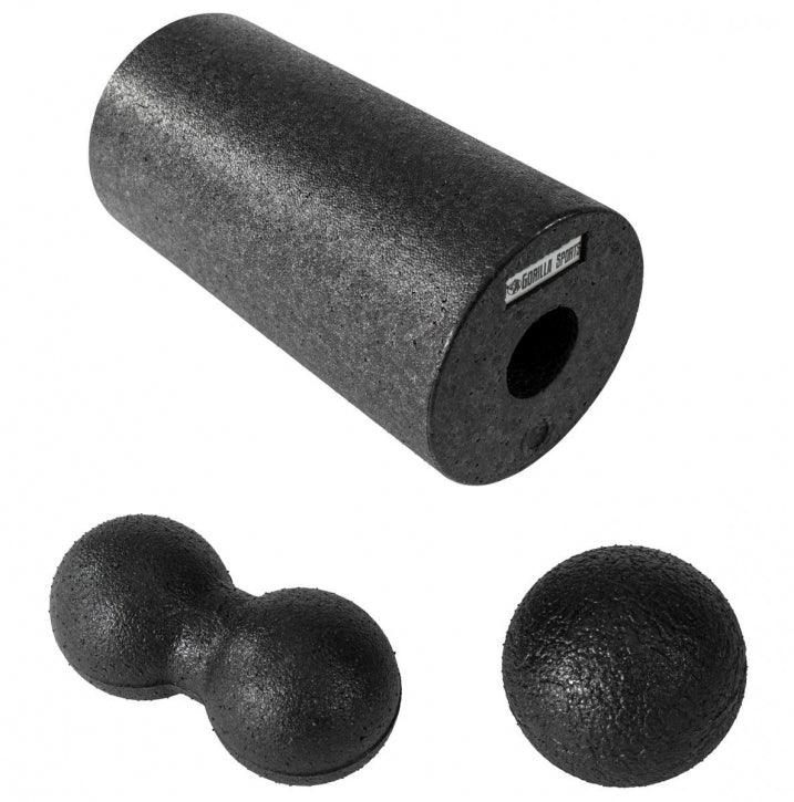 Set de 3 Piezas para Masaje de Fascia - Gorilla Sports ES