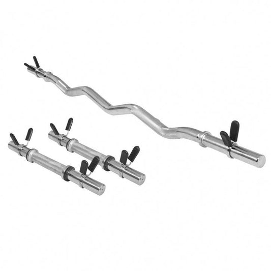 Set de Curl Z + Mancuernas - Gorilla Sports ES